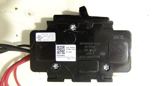 Hartland Controls HCB-2P60GG 60 Amp 2 Pole 120/240V Type HCB Circuit Breaker - Picture 3 of 13