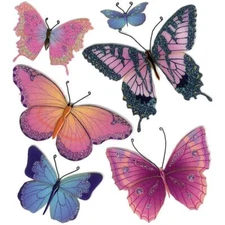 JOLEE'S BOUTIQUE DIMENSIONAL STICKERS - BUTTERFLIES