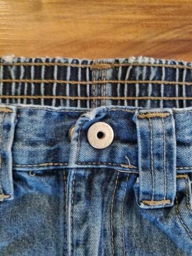 Childrens Boys Toddlers Wrangler Hero Cargo Jeans Size 4 Regular Carpenter Denim - Picture 2 of 8