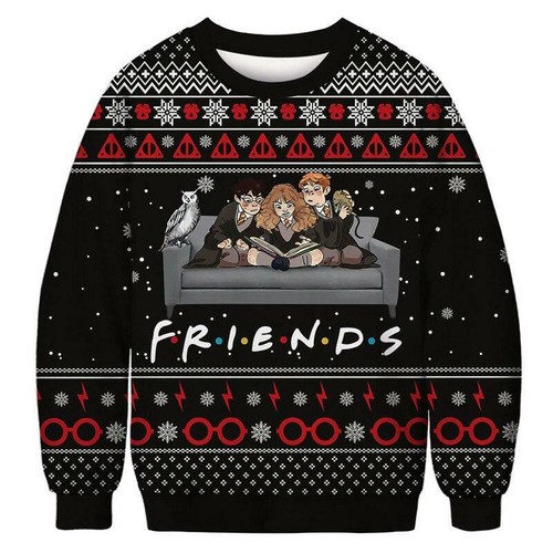 Xmax Ugly Christmas Sweater Rick Morty 