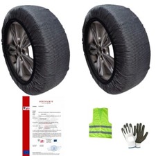 CALZA DA NEVE 215/70 R16 PNEUMATICI CON CERCHIO 16 TAGLIA XL  CALZE NEVE AUTO S