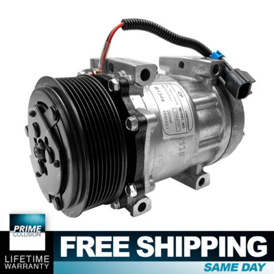 A/C Compressor 7H15 8PK Direct Long 2005-2018 Freightliner FL70 / Sprinter