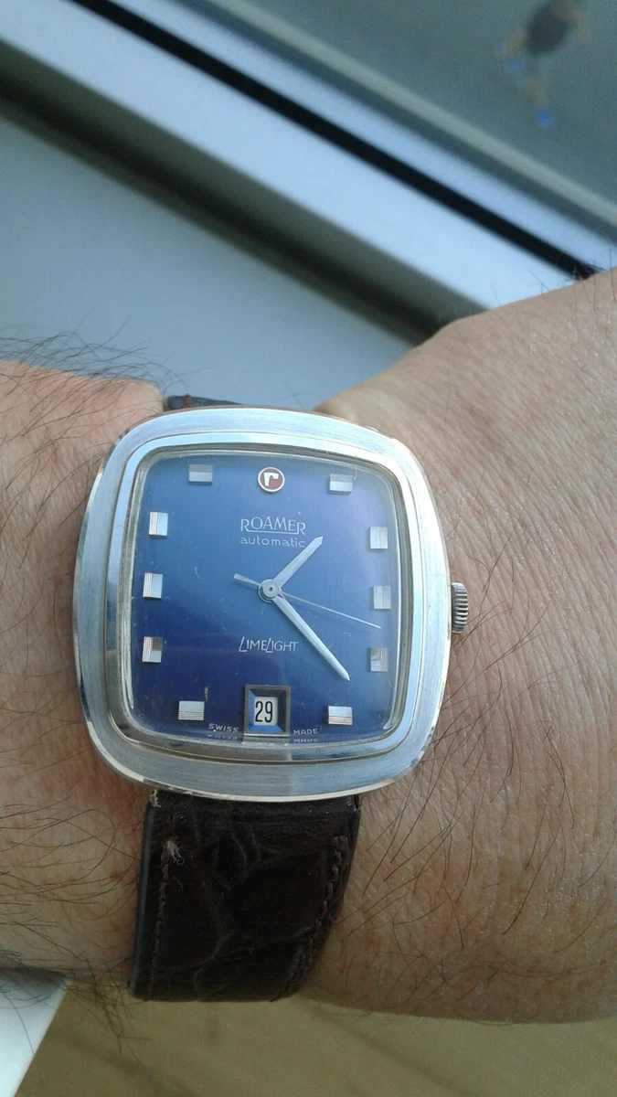 Roamer Limelight 479.8120.604 Automatisch Vintage Sammlung 60 S NOS Uhr