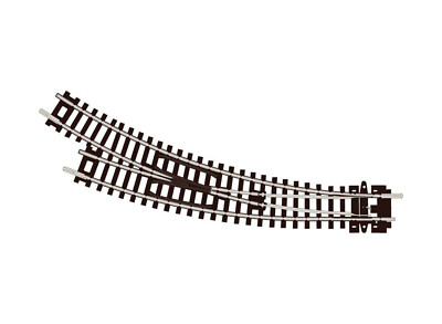 PECO ST-44 N Scale Curved Turnout Right Hand