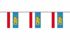 Fahnenkette Rostock 6 m Fahne Flagge Flaggenkette