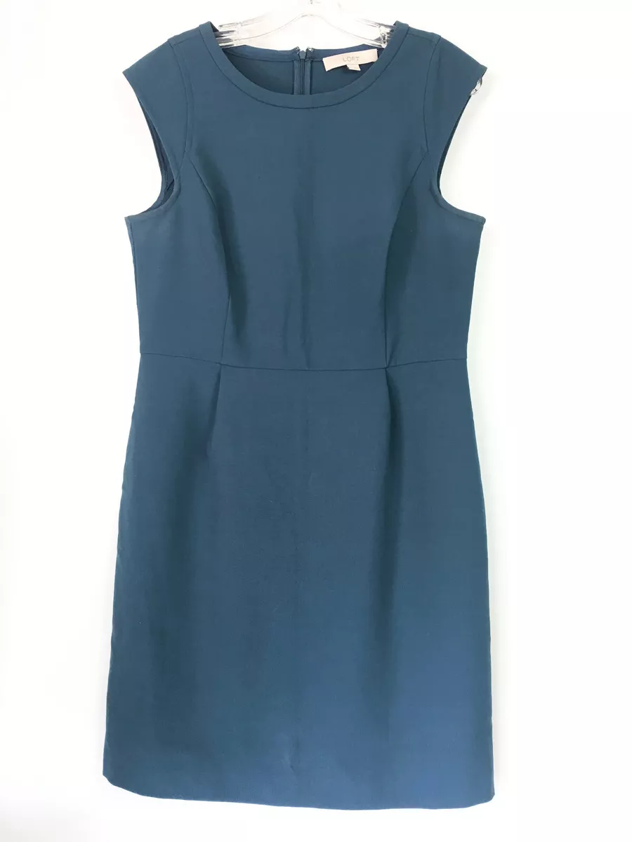 Loft clearance teal dress
