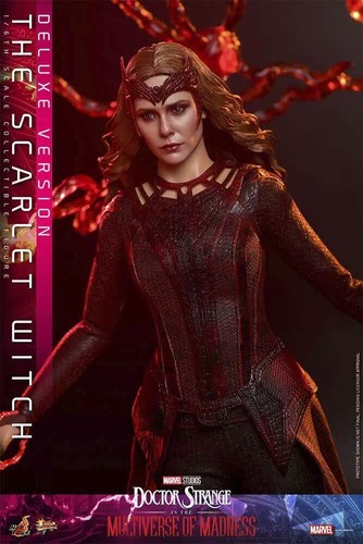 In Stock Hot Toys MMS653 The Multiverse of Madnes 1/6 The Scarlet Witch Deluxe - Picture 17 of 20