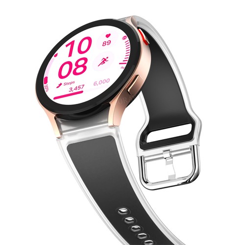 For Samsung Galaxy Watch 7 40mm 44mm FE Silicone Band Strap Replacement Bracelet - Picture 149 of 689