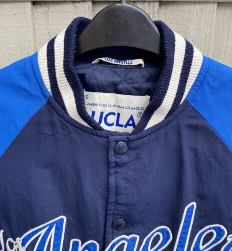 Rare Vintage UCLA Los Angeles Men’s Baseball Jacket Small - Picture 2 of 11