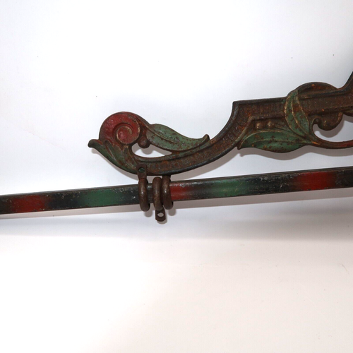 Kirsch Cast Metal Curtain Rods Brackets Set of Two 17" #5372 Vintage Wall Mount - Picture 6 of 18