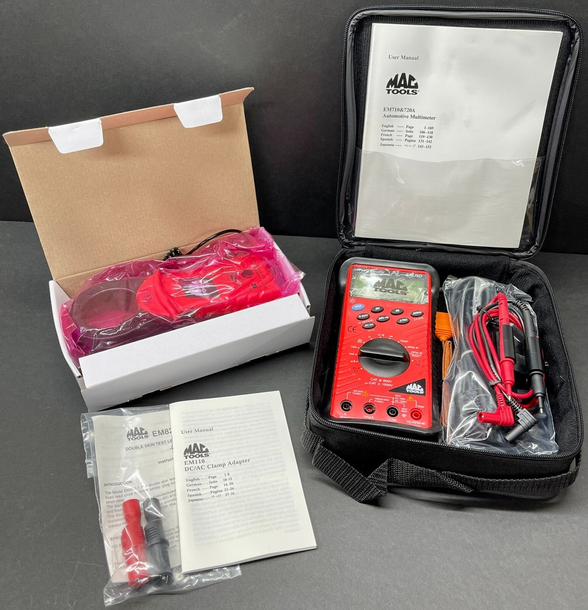 BRAND NEW - Mac Tools Digital Multimeter & Smart Digital Clamp 