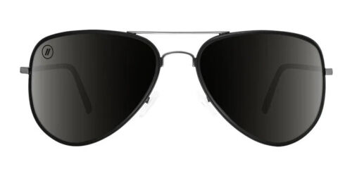 Blenders Sonnenbrille A Series Spider tiefschwarz mit rauchfarben polarisierten Gläsern. Neu - Bild 2 von 3