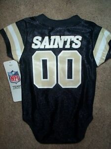 Details about New Orleans Saints #00 nfl INFANT BABY NEWBORN Jersey 6-12M 6-12 Months