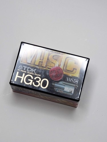 10x TDK VHS-C HG30x2 Ultimate Camcorder Video Tapes - Imported from Japan - Picture 4 of 6