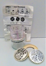 Gemco The Hand Food Processor with 3 Blades Slicing, Shredding, Fine Grating