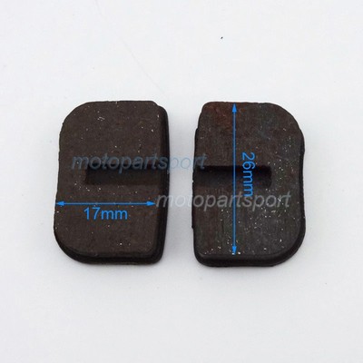 Disc Rear Brake Caliper Pads For Motovox MBX10 MBX11 Bladez Moby Comp Mini Bike