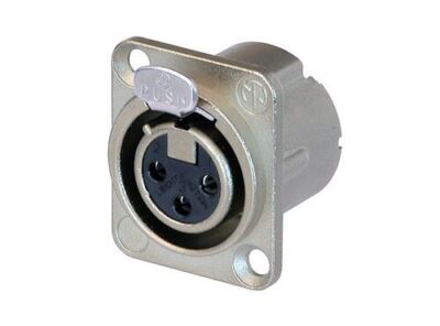 Neutrik NC3FD-LX-HA. Dlx Quetsch Serie XLR Buchse