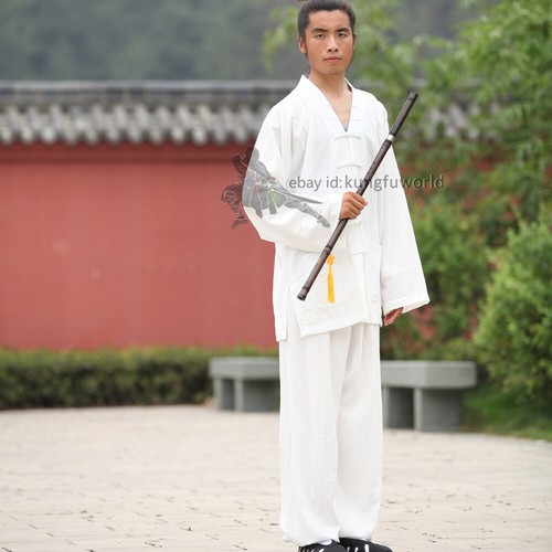 Tuta taoista Wudang Kung Fu Tai Chi uniforme arti marziali Wushu Wing Chun vestiti - Foto 6 di 12