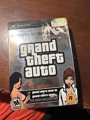 Grand Theft Auto Double Pack (Microsoft Xbox, 2003)