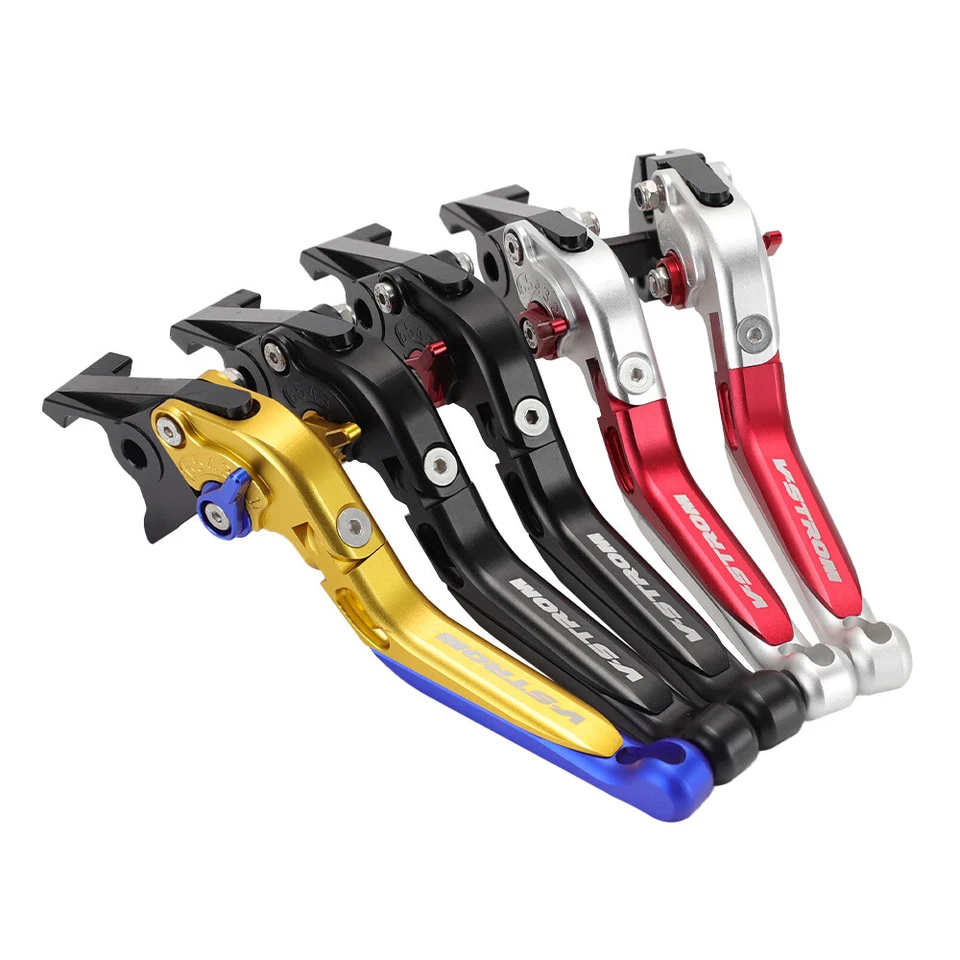 Palanca de freno de embrague para SUZUKI DL 650 1000 1050/XT V-STROM 250 plegable extensible Foto 2 de 4