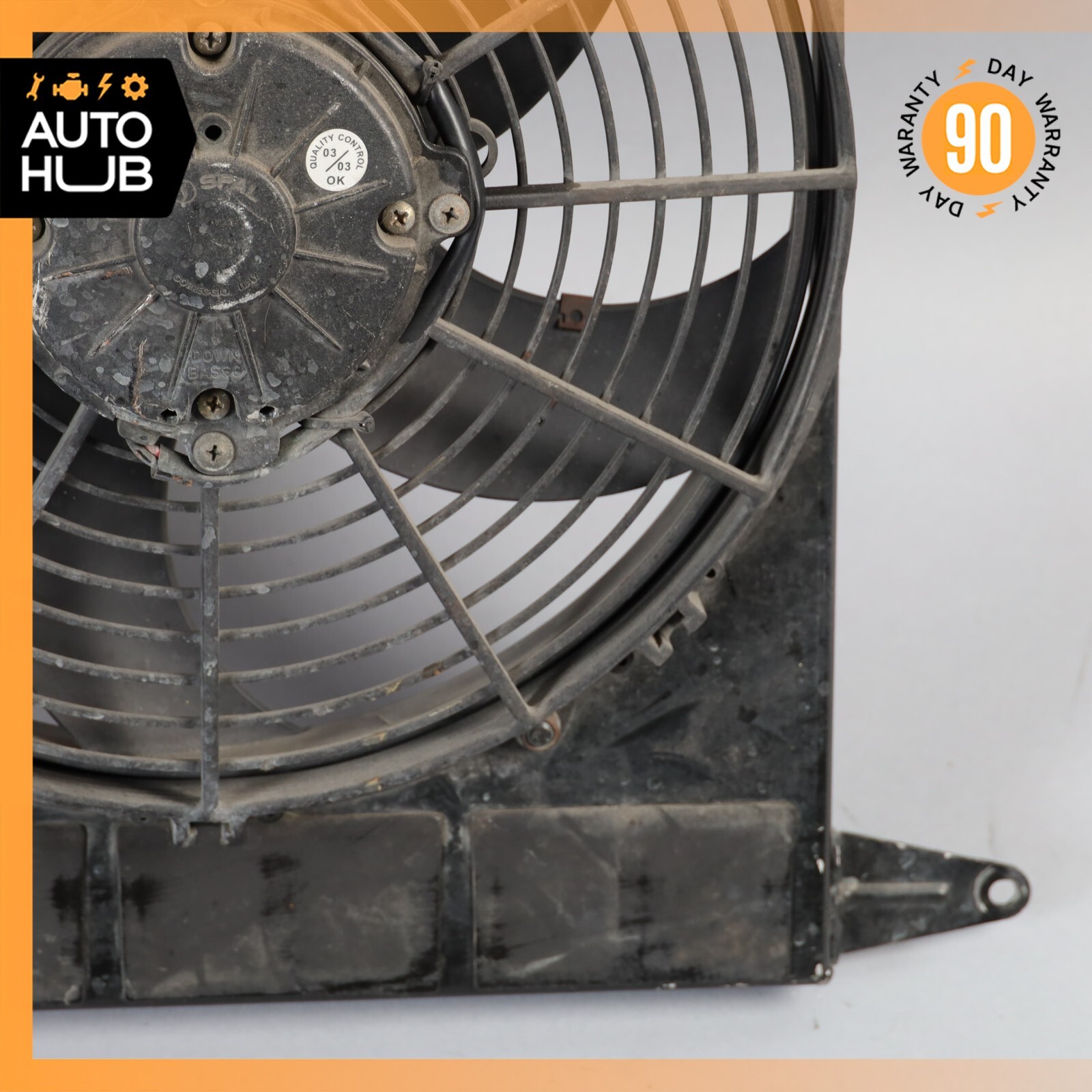 02-07 Maserati Spyder 4200 M138 Spyder Radiator Cooling Fan Motor 221254 OEM 61k