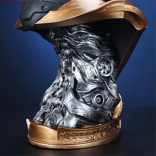 Thanos 1/2 Bust Figure 38cm Resin Model Statue With LED Stones - Picture 7 of 12