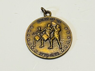 ビンドゥンドゥン　記念メタル　銅製 Spirit Of '76 American USA Bicentennial Bald Eagle Flag Coin