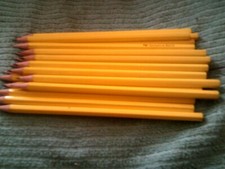 STAEDTLER  20  x   HB  YELLOW PENCILS MADE IN ENGLAND