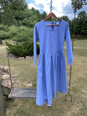 lightweight denim maxi dress