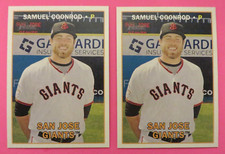 2 - 2016 Topps Heritage Minors, San Jose Giants - SAMUEL COONROD