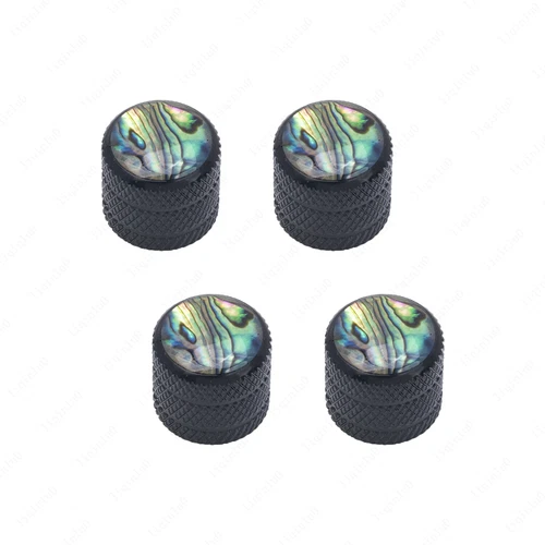 4 Pcs Metal Guitar inlay Dome Volume Tone Knobs For Gibson Epi Les Paul SG