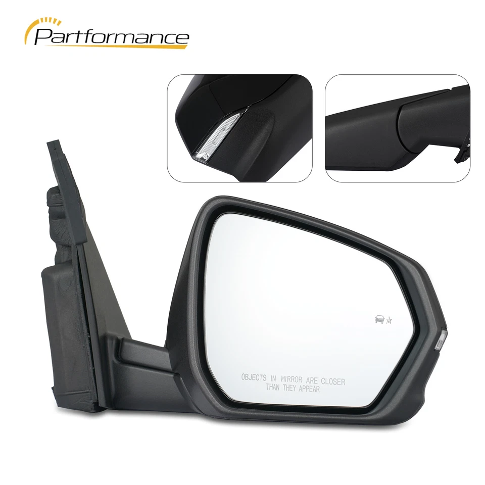 Fit 2018-2022 Chevrolet Equinox GMC Right Side Mirror w/ Heated Blind Spot 8 Pin - Image 2 of 4