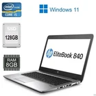 HP Elitebook 840 G3 14" Notebook LTE FP i5-6200U 128gb SSD HD Refurbished Win10