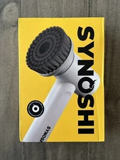 Synoshi Electric Spin Scrubber Power Cleaning Brush w/ 3 Heads, Cordless Waterpr