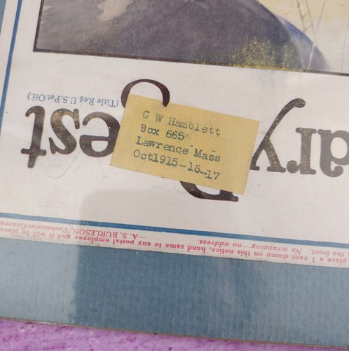 Portada de revista The Literary Digest 1917 original vintage anuncio impreso barco rescate - Imagen 4 de 6