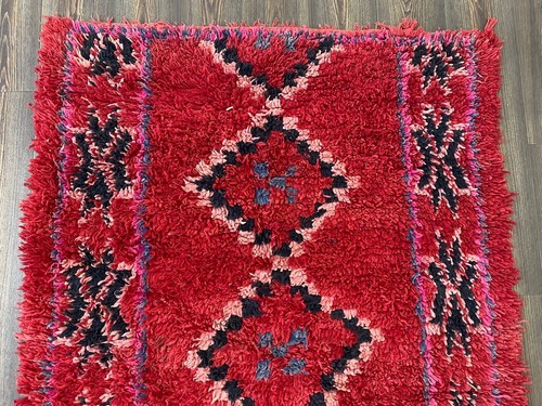 Long Runner Rug,Vintage Area Rug,Living Room Rug,Handmade Modern Rug,4x11 ft - Picture 7 of 12