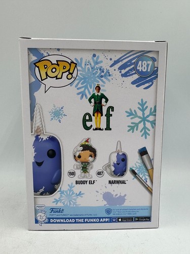 Funko Pop! Elfo - Narvalo - Walmart (esclusivo) #487 Film Natale - Foto 3 di 7