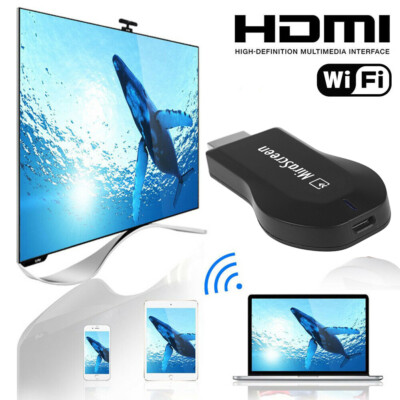 WiFi HDMI Mirascreen Miracast Airplay TV 1080P Wireless Display