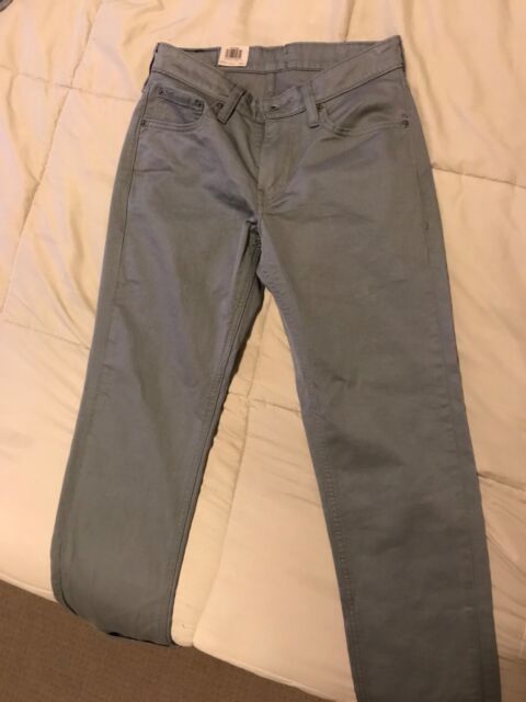 levis 511 menâs jeans grey brand new 28x30 slim fit | eBay