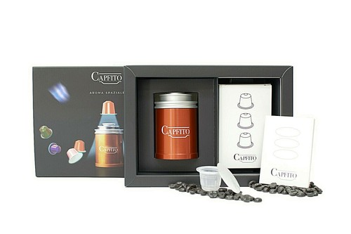 CAPFITO Capsule ricaricabili Nespresso, Colore Rosso. | eBay