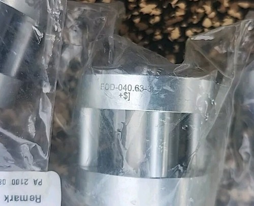 Qty 1 - BIMBA FOD-040.63-3 PNEUMATIC AIR CYLINDER SHORT STROKE - Picture 2 of 3