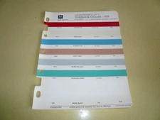 1959 Studebaker Packard ACME Color Chip Paint Sample - Vintage