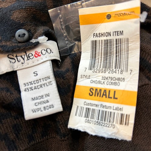 Style & Co. Sweater Dress/Tunic size small NWT - Picture 4 of 5