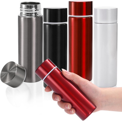 4 Pack Mini Stainless Steel Water Bottle, 5 Oz Insulated Small Water Bottle, Por