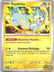 Pachirisu 068/198 Scarlet & Violet Base Set Uncommon