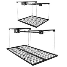 Overhead Garage Ceiling Mounted Storage Rack ...