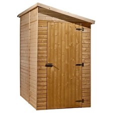 Casetta in Legno 2x1 Porta Attrezzi da Giardino Ricovero Ripostiglio per Esterno