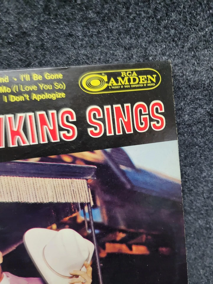 Vintage Hawkshaw Hawkins Sings Vinyl LP RCA Camden CAL-808 Country Mono 1964 Foto 4 de 4