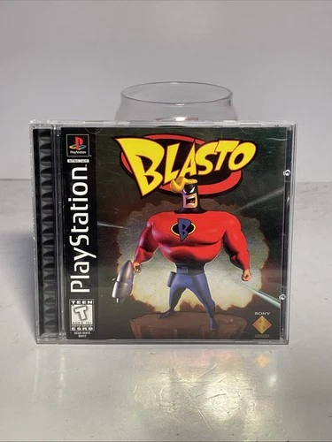 Blasto (Sony, PlayStation 1, 1998 PS1) CIB Tested Complete