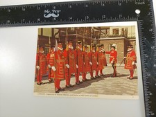 Yeomen Warders at the Tower of London Valentine and Sons Ltd English Pic